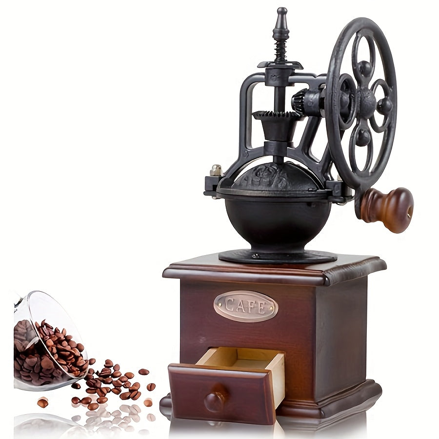 Manual Coffee Grinder Vintage Mill-3