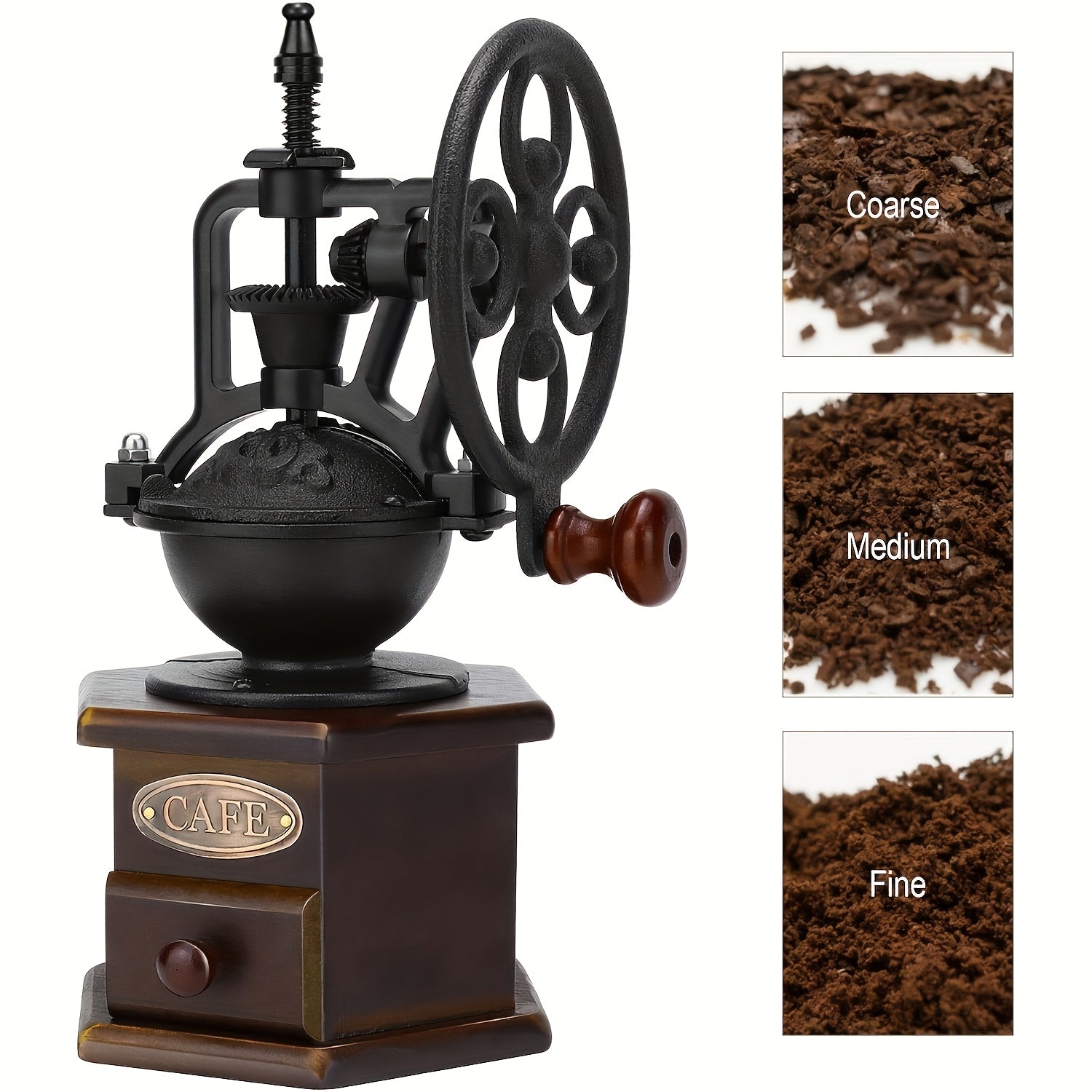 Manual Coffee Grinder Vintage Mill-1