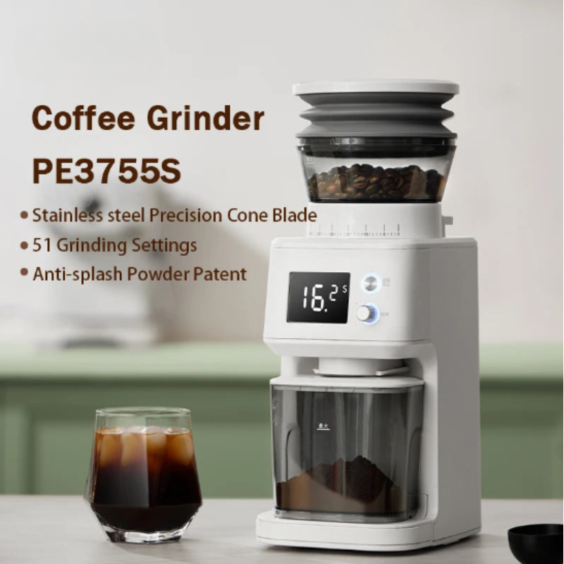 Electric Coffee Bean Grinder with 51 Precise Settings-2